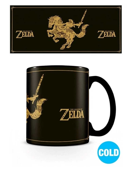 The Legend of Zelda Tasse Wechselndes Motiv - NEU